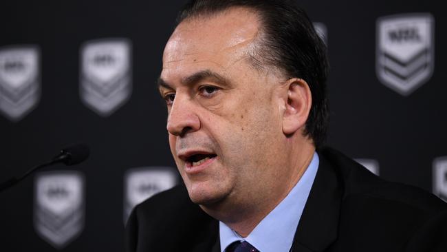 NRL chairman Peter V’landys has hit out at the AFL.