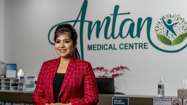 Dr Tanya Unni from Amtan Medical Centre. Picture: Jerad Williams.