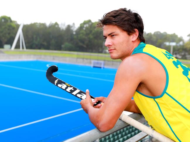 The Ryde-Hunters Hill junior scored four goals in his world cup debut last month.