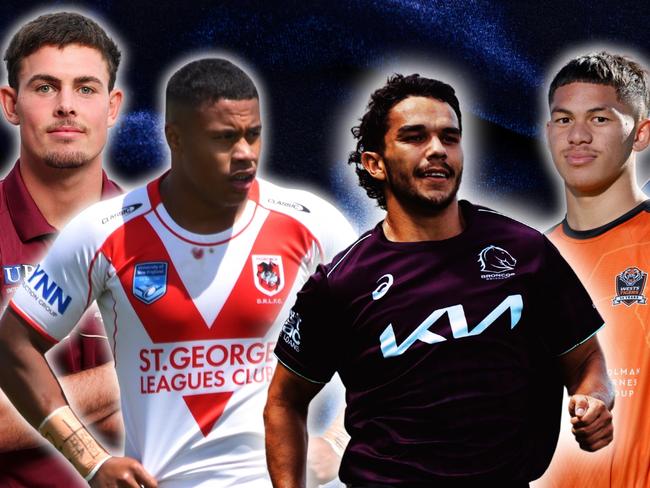 NRL rookies set to make it big in first grade.