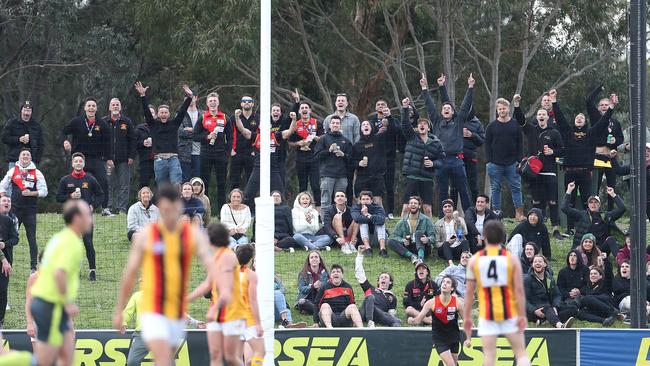 It is understood the state government has been asked to allow crowds of up to 500 at local footy matches.