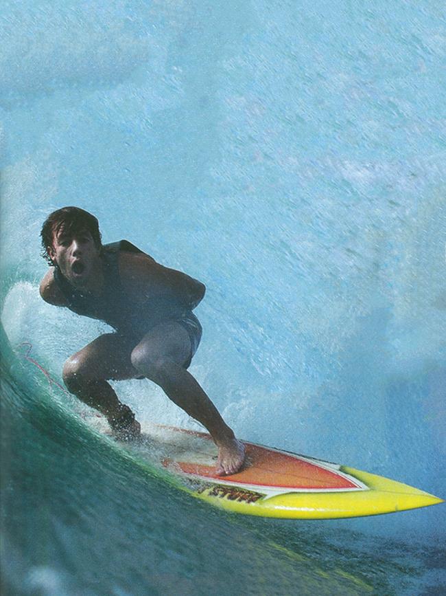 Rabbit Bartholomew will be counting on barrels like this at Snapper Rocks for the Corona Pro in two weeks’ time and a pumping start to the 2020 World Tour. Picture: TRACKS MAGAZINE