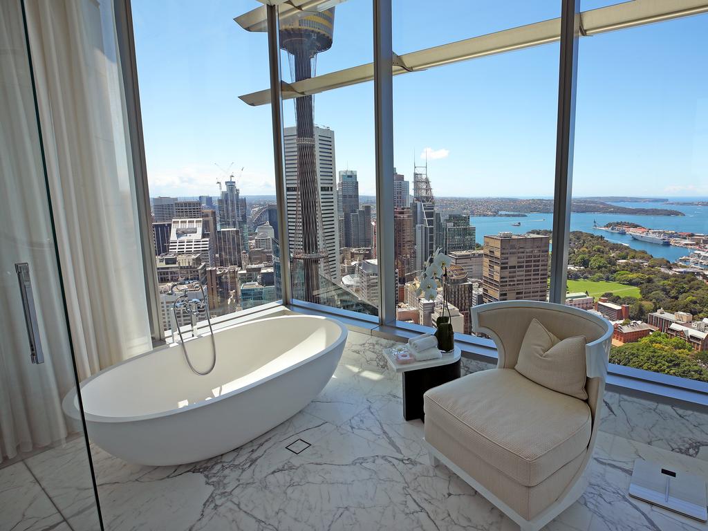 A bathroom with a view. Picture: Toby Zerna