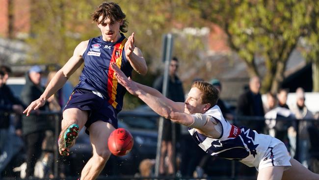 SFNL footy: Caulfield Bears v Highett at Koornang Park. Parker Fox (Caulfield). Picture: Valeriu Campan