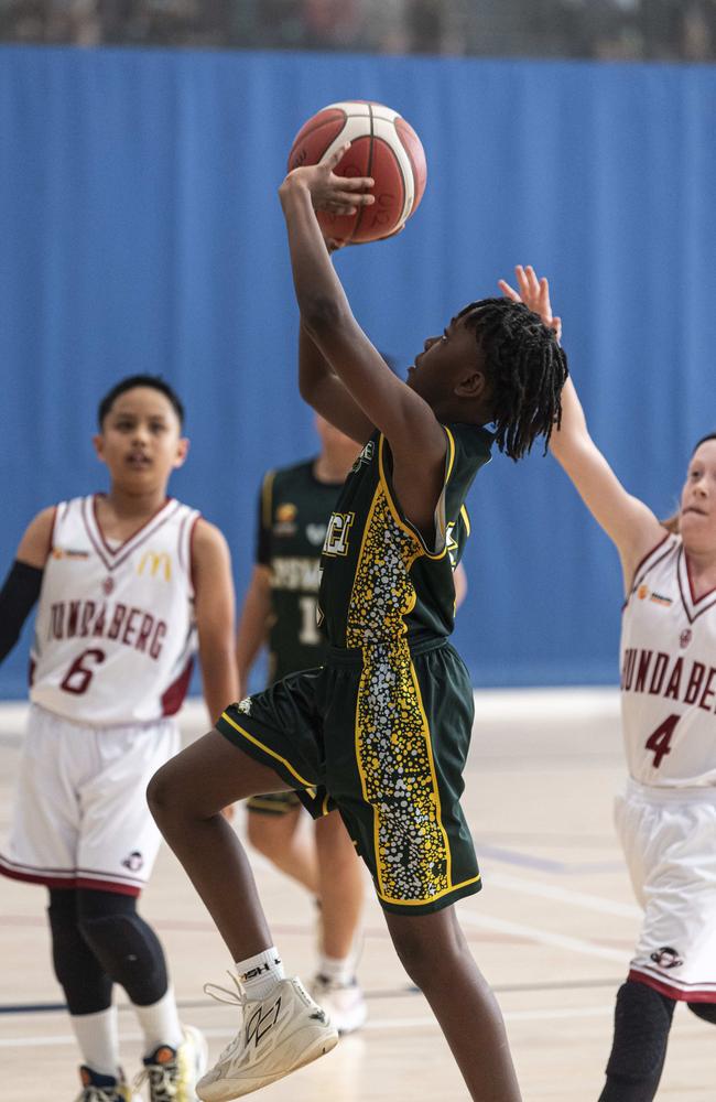 Kuziva Muteve under the net for Ipswich Force 2. Picture: Kevin Farmer