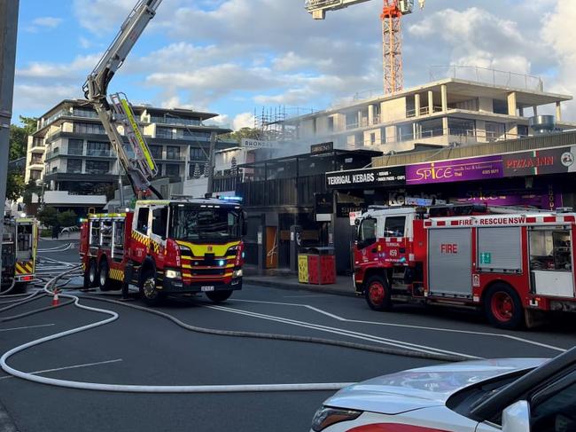 Fire destroys Terrigal nightclub Sirens. Picture: Fire and Rescue NSW