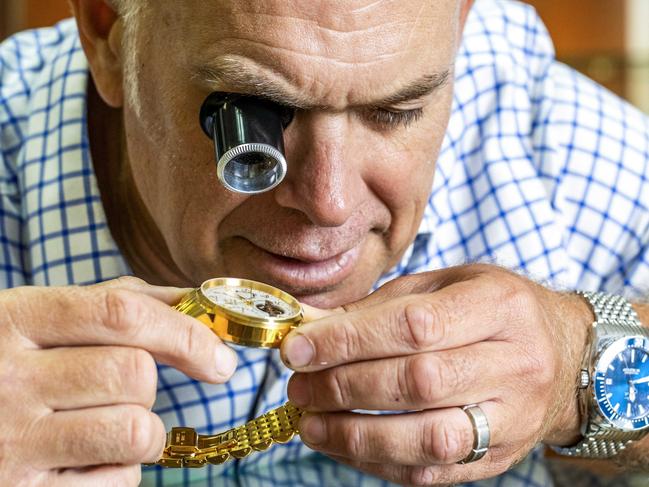 General Manager of Adina Watches Grant Menzies at their Woolloongabba base, Thursday, February 4, 2021 - Picture: Richard Walker