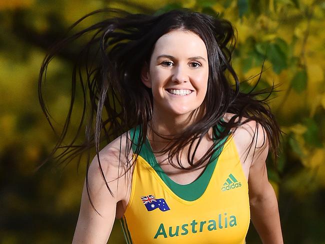 Jessie Andrew will represent Australia at the IAAF Oceania Melanesian championships in Fiji, in athletic sprint events. Picture:Rob Leeson.