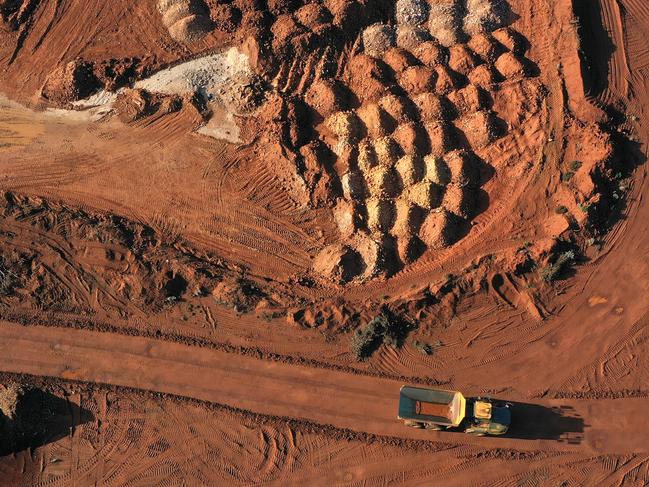 The Lynas Rare Earths Ltd. processing plant in Kalgoorlie, Western Australia, on Wednesday, Aug. 3, 2022. Lynas, the only key supplier of the critical minerals outside China, has won further financial backing from Washington to build a plant in the US. Photographer: Carla Gottgens/Bloomberg via Getty Images