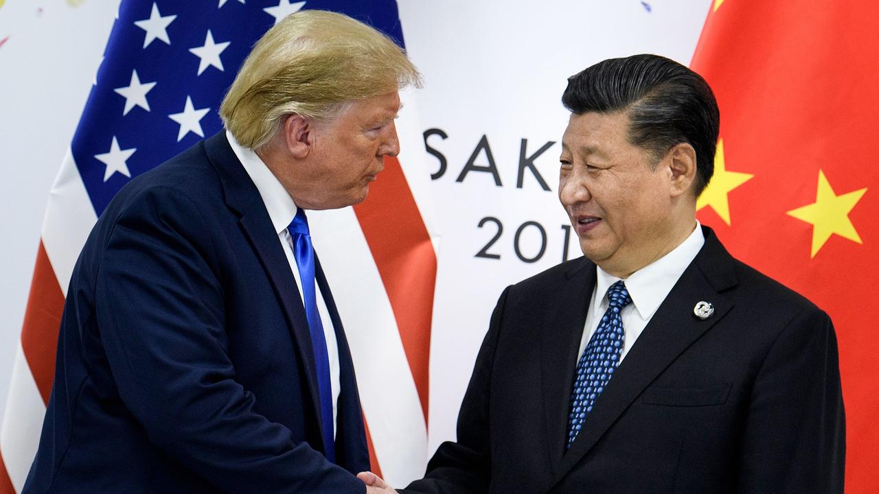 China's President Xi Jinping and US President Donald Trump are set to sign off on the agreement in Chile next month. Picture: AFP