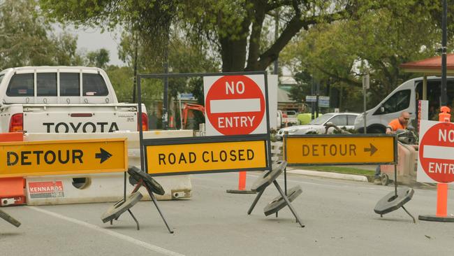 Local traffic access may also be impacted throughout the night works duration. Picture: AAP / Morgan Sette