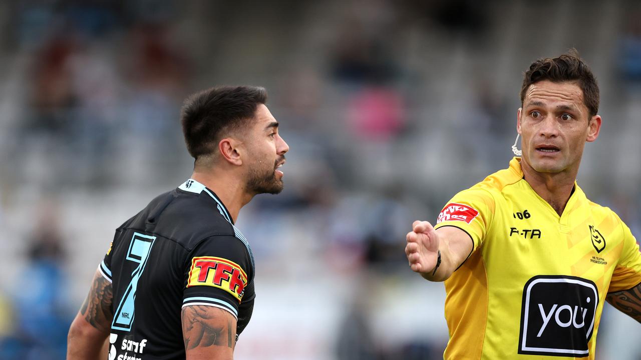 Shaun Johnson was incensed during the match, claiming he was bitten.