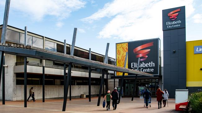 There was a big surge in shoplifting at the Elizabeth City Centre Shopping Centre in the 2019/20 financial year. Picture: Morgan Sette