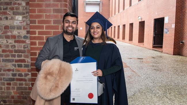 05-10-2023 Deakin University Accounting and Finance Graduation. Mudit agarwal and Sakshi laxman Sharma