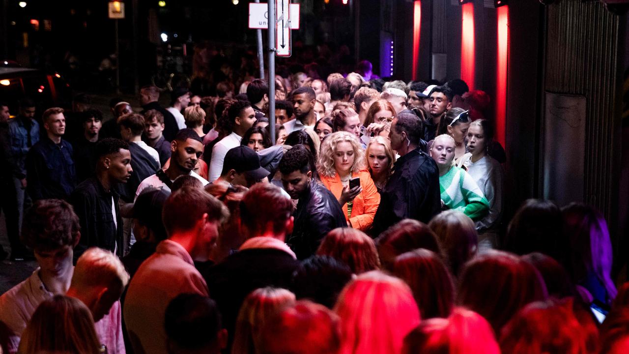 Nightclubs have also reopened under the latest stage in Denmark’s pandemic response. Picture: Olafur Steinar Gestsson/ Ritzau Scanpix/ AFP.