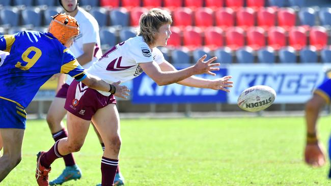 Nate Berrigan playing for Queensland Picture, John Gass