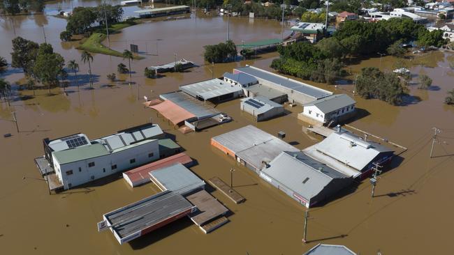 Lismore suffered major flooding twice. Picture: Brendan Beirne