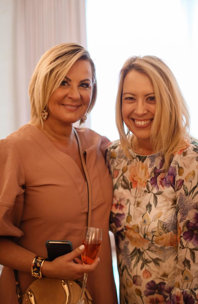 Chyka Keebaugh and Tara Bishop at the book launch. Picture: Supplied