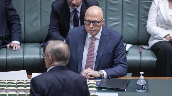 Opposition leader Peter Dutton. Picture: NCA NewsWire / Gary Ramage