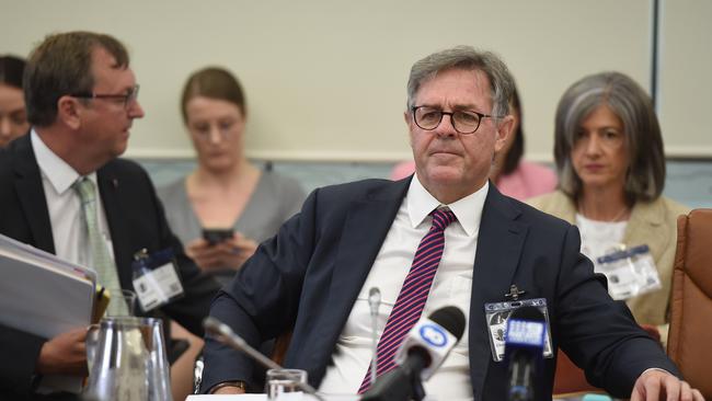 SA Health chief Chris McGowan’s salary remains unchanged from last year. Picture: Naomi Jellicoe