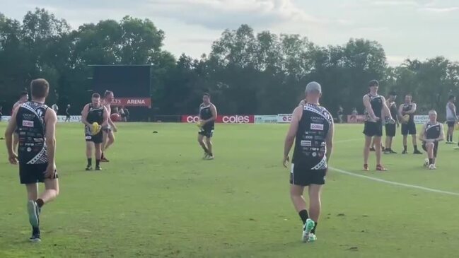 Gary Ablett training with Palmerston Magpies