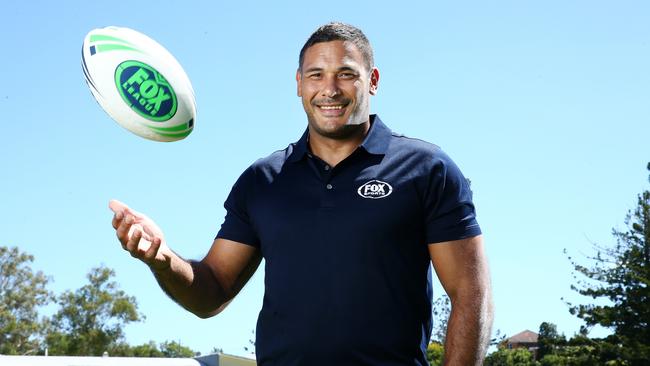 Justin Hodges says he’s happy to work with James Roberts. Photographer: Liam Kidston