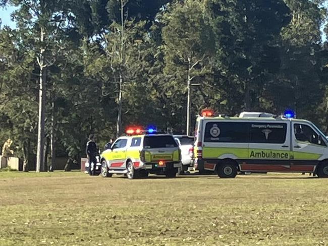 Police investigate after sudden death at Toowoomba park