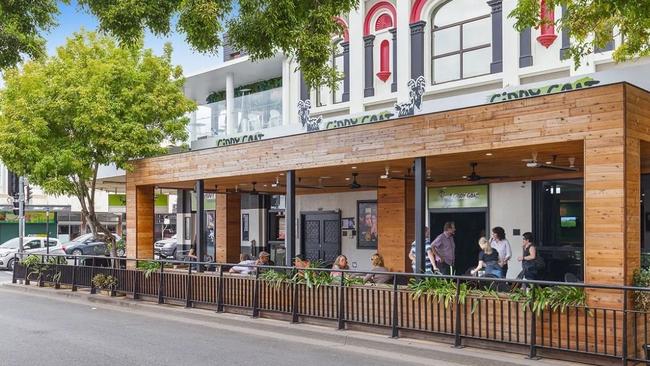 Giddy Goat Cafe and Bar in Rockhampton’s East Street.