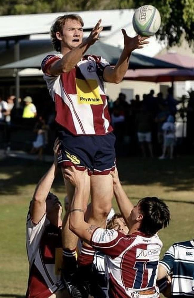 Sunshine Coast rugby union talent Sabyr Kime.