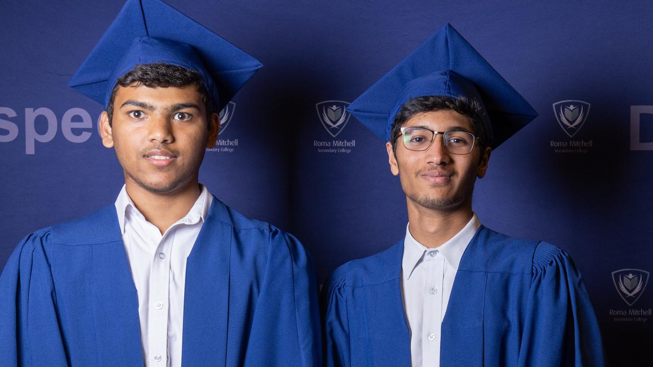 Roma Mitchell Secondary College Graduation at the Adelaide Town Hall. Picture: Ben Clark