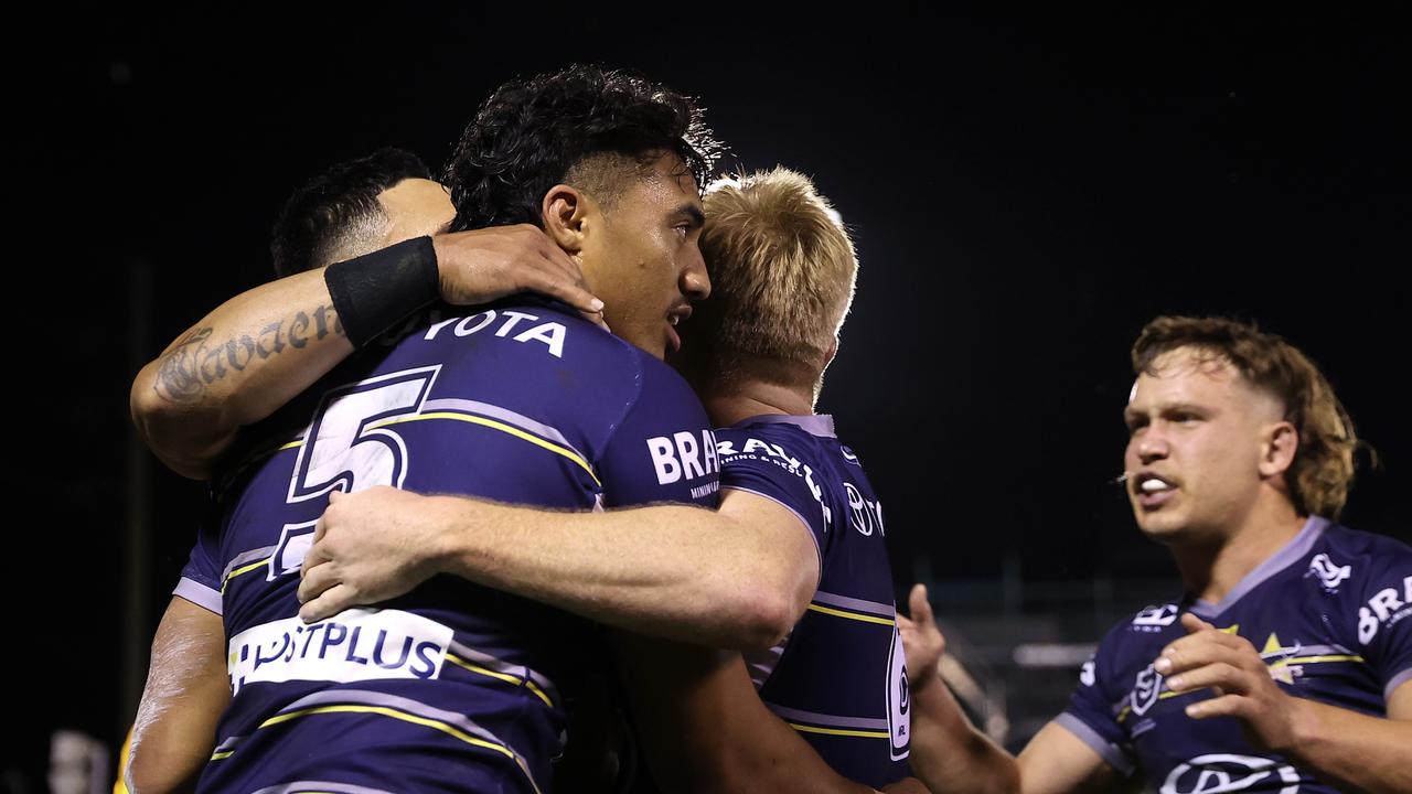 The Cowboys are a hot ticket with their preliminary final already sold out. Picture: Mark Kolbe/Getty Images