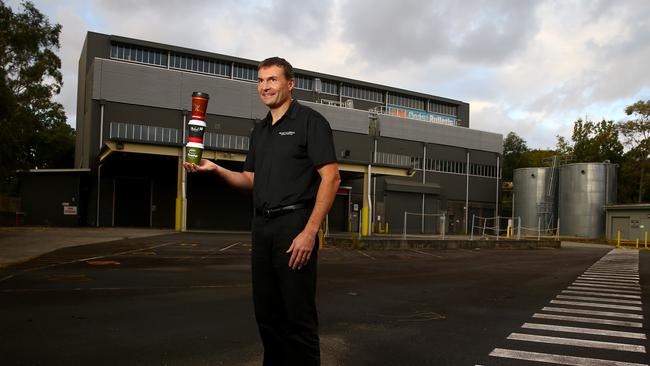 Former Retail Food Group managing director Andre Nell pictured at the old Gold Coast Bulletin site. Photo: David Clark