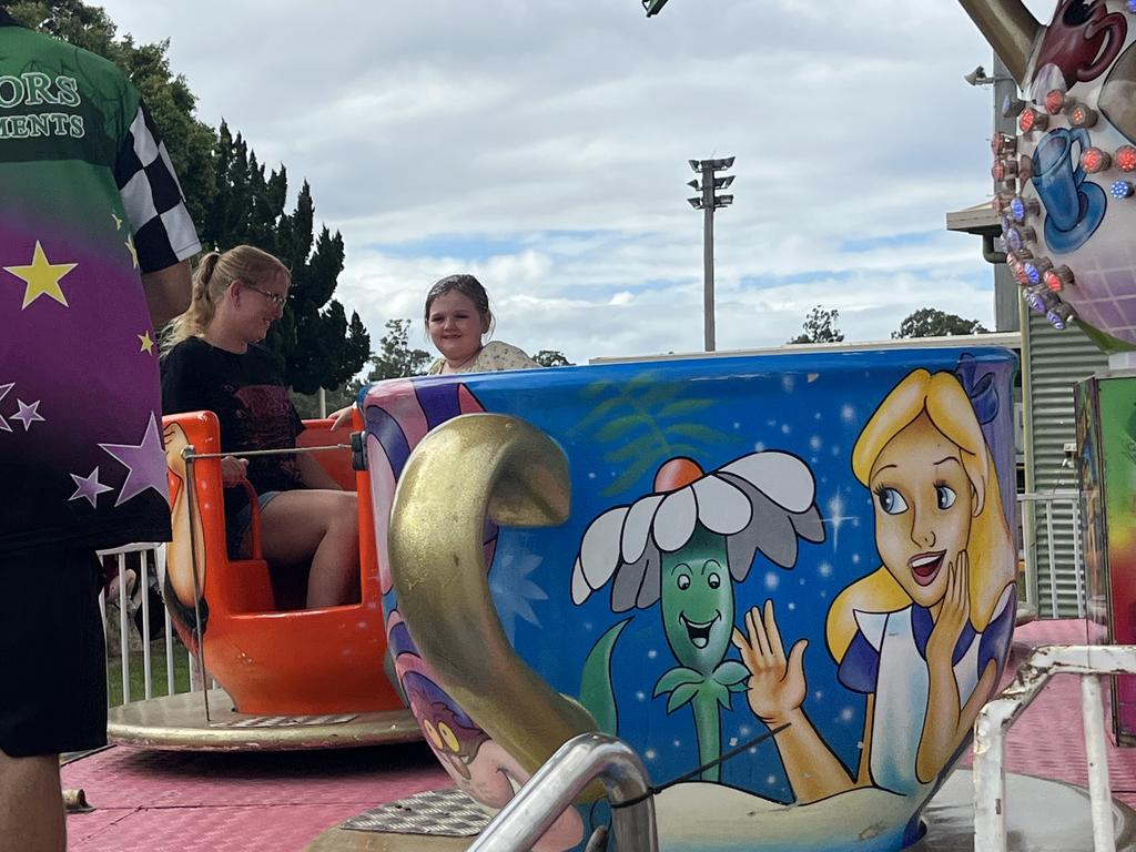 Sarah and Alana at the Fraser Coast Show.