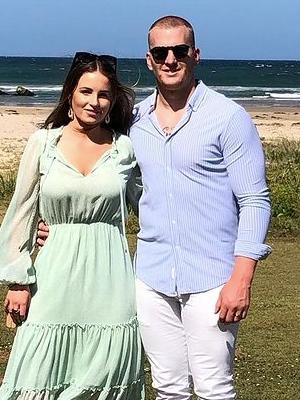 Mitch Barnett and wife Clare Barnett got married in 2018. Credit: Instagram