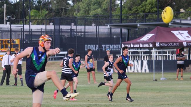 Bailey Russell launches ATC into attack against Iona. Picture: Susan Middelton.