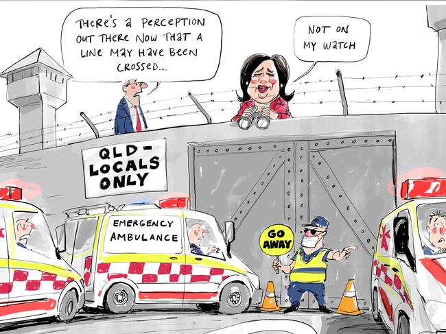 1024x768  johannes leak cartoon for Letters page  31-08-2020  Qld Locals Only.