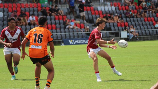 Noah Fien. Connell Cup under-17s action between the Tigers and Dolphins. Sunday, February 11, 2024.