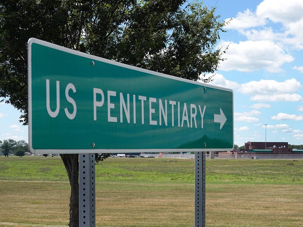 The Federal Correctional Complex in Terre Haute, Indiana. Picture: Scott Olsen/AFP