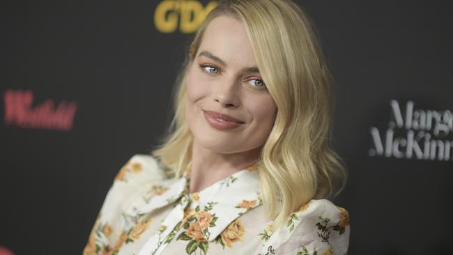 Margot Robbie at the G’Day USA Gala. Picture: AP