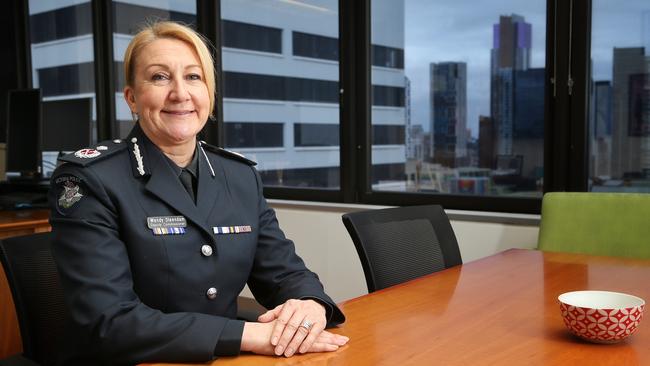 Victoria Police deputy commissioner Wendy Steendam Wendy Steendam. Picture: Hamish Blair