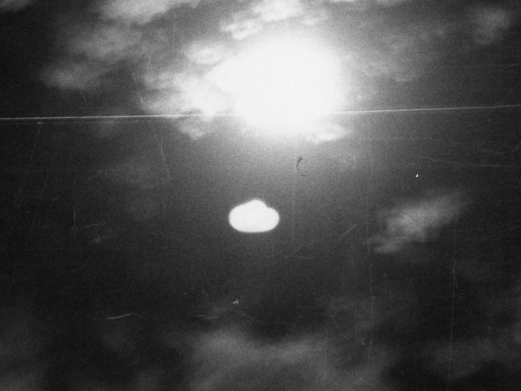 There were no pictures of the Westall UFO but this is a photograph of another sighting that was captured just a year before. The exact location of the photo is unknown.