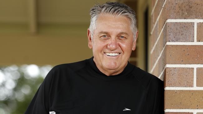 Ray Hadley has been missing his children and grandchildren “like crazy.” Picture: Jonathan Ng