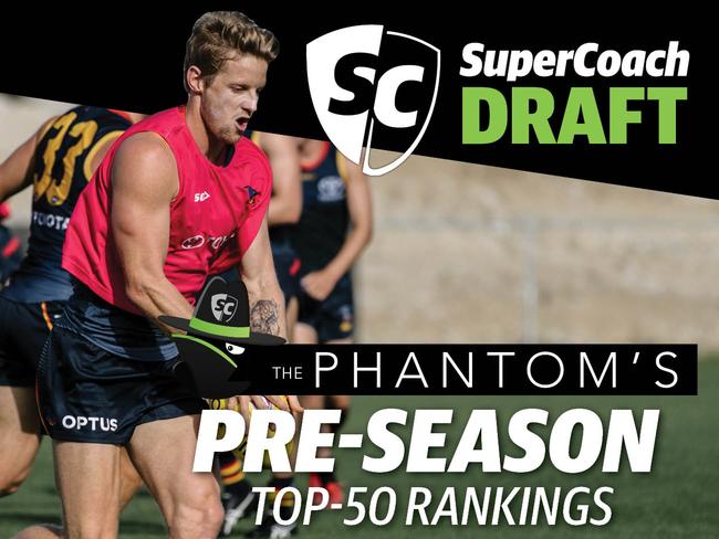 The Phantom's SuperCoach Draft Rankings - March