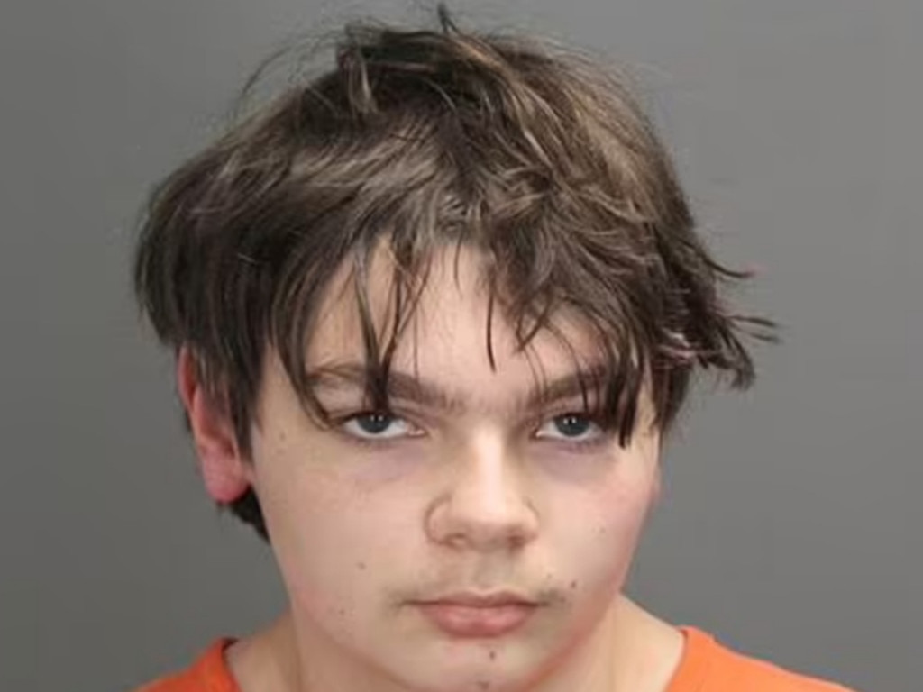 Ethan Crumbley mug shot. Picture: Oakland County Sheriff's Office