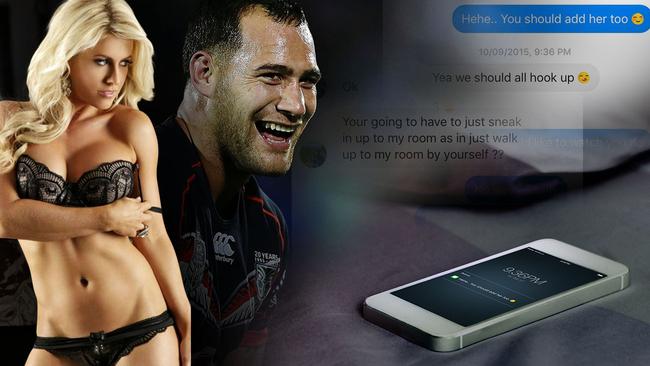 X-rated stripper Belinda Medlyn has lifted the lid on what she claims is a culture of group sex in the NRL.