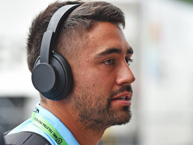 Round 3 match of the NRL Telstra Premiership between the North Queensland Cowboys v Cronulla Sharks from 1300 Smiles Stadium, Towsnville.  Sharks Shaun Johnson arrives at 1300 Smiles Stadium. Picture: Zak Simmonds