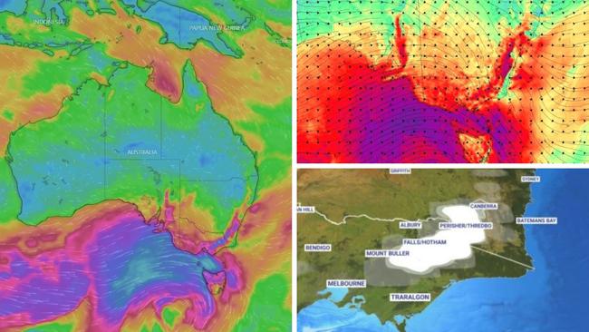 Australia weekend weather: Forecasters warn of ‘dangerous’ winds, snow blizzards.