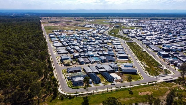 Aerial view of Melonba in Blacktown. Source: Supplied