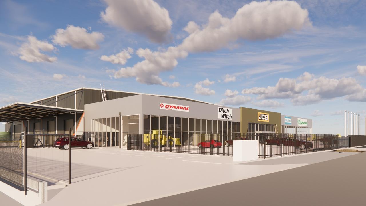 An artist's impression of CEA's new facility at the Connectwest Industrial Park at Darra.