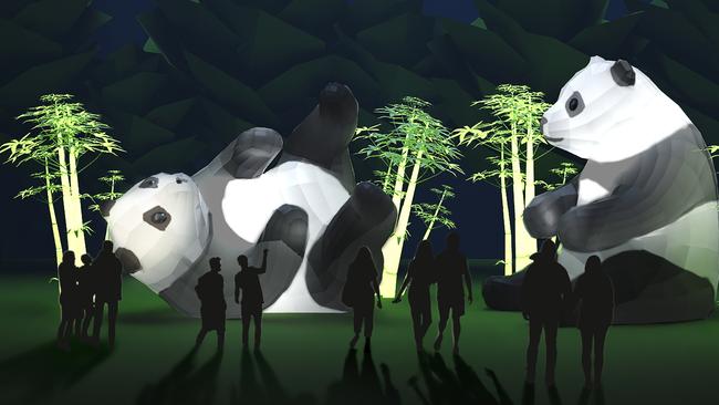 Concept illustration for Light Creatures by A Blanck Canvas. Picture: Supplied